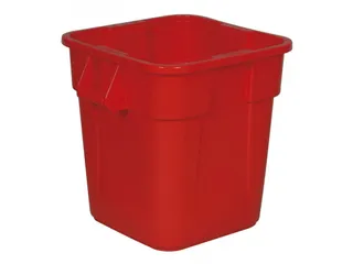 Vierkante Brute container 106 liter Rood Rubbermaid - 1