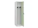 locker voor scheiding van kleding,HxBxD 1850x400x500mm,1vak