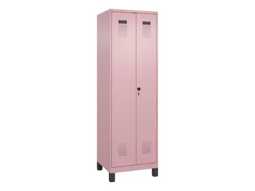 PBM-locker,HxBxD 1950x600x500mm,2vak,vak B 300mm,draaigrendel