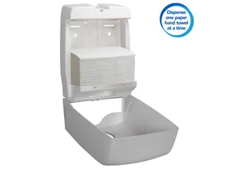 Handdoek Scott Essential i-vouw 1-laags 20x21cm wit 15x340stuks 6617 - 6