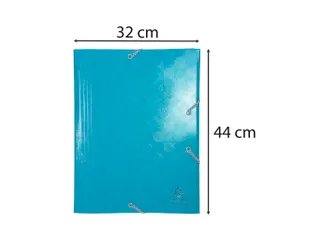 Elastomap A3 3 Kleppen In Gelamineerd Glanskarton Assorti - 12