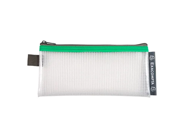Pochette à fermeture éclair en plastique souple - Couleurs assorties