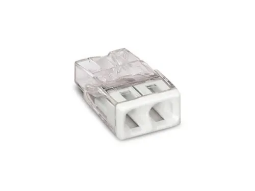 Compact-Lasklem - Voor Massieve Geleiders - MAX. 2.5mm² - 2-Draads -