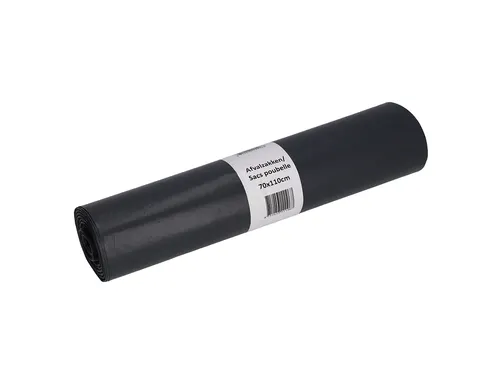 Afvalzak Cleaninq 70x110cm LDPE recycled T70 120 Liter grijs