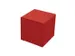sièges cubes HxlxP 450x450x450mm acier-assise RAL3004