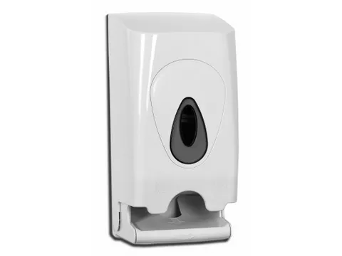 Toiletpapierdispenser 2 Rollen Verticaal Wit