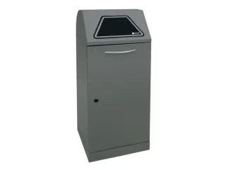 afvalverzamelaar,niet-brandbaar,1x120l,HxBxD 1100x450x450mm - 1