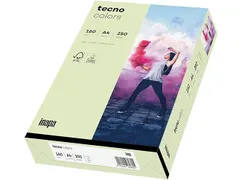 Inapa Tecno colors Gekleurd papier A4 Licht Groen 160 gram 250vel