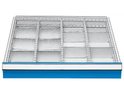 Lade-Indelingsset,V. Werkbank,10Lengteverdeler/3Scheidingsplaten