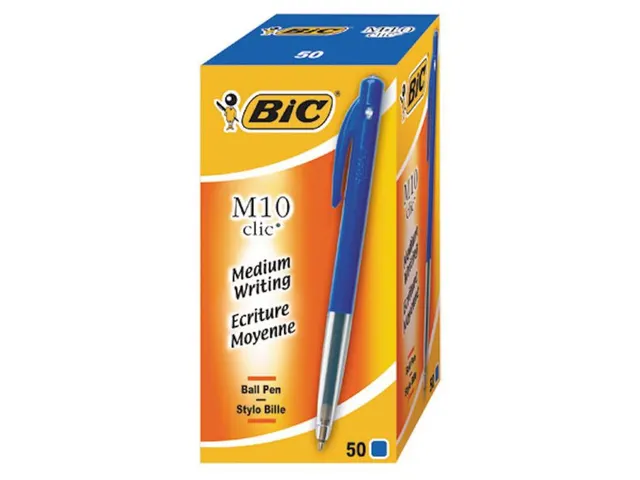 Balpen Bic M10 medium blauw
