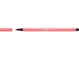 Viltstift STABILO Pen 68/040 medium neon rood