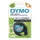 Labeltape Dymo Letratag 91208 Metallic 12mm Zwart Op Zilver S0721730