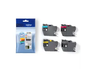 Brother LC-3219XL Inktcartridge Zwart + 3 Kleuren Voordeelpak - 3