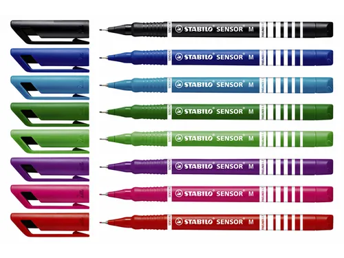 Fineliner STABILO Sensor 187/43 medium lichtgroen