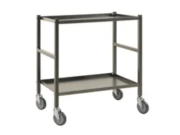 tafelwagen,draagverm. 150kg,2etage(s),laadvl. LxB 625x414mm