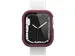 Case Eclipse Apple Watch Series 9/8/7 45mm bessen roze screenprotector