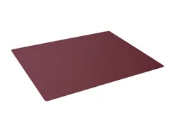 Schrijfonderlegger Rood 530x400 mm med siergroef PP opaak