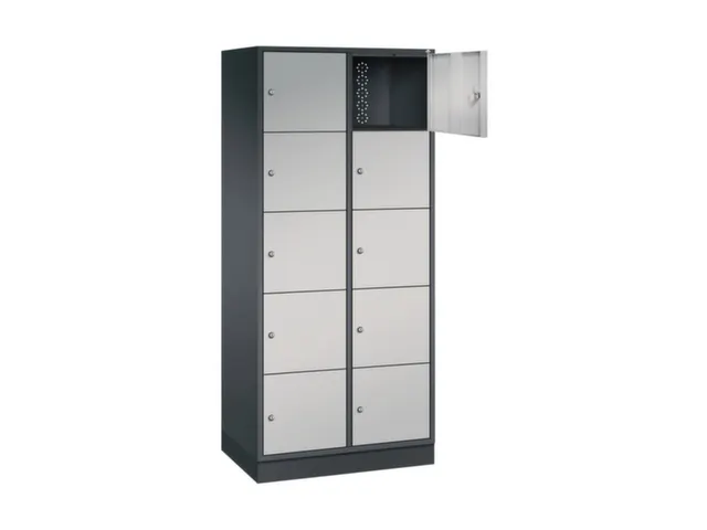 grootvolume-lockersysteem,HxBxD 1950x820x500mm,2x5vakken,cil.-slot