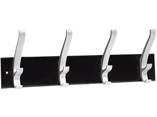Unilux muurkapstok Cypres, 4 haken - 1