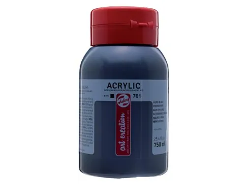 Talens Acrylverf Art Creation Essentials Ivoorzwart 750ml