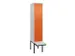 locker voor scheiding van kleding,HxBxD 2120x400x815mm,1vak