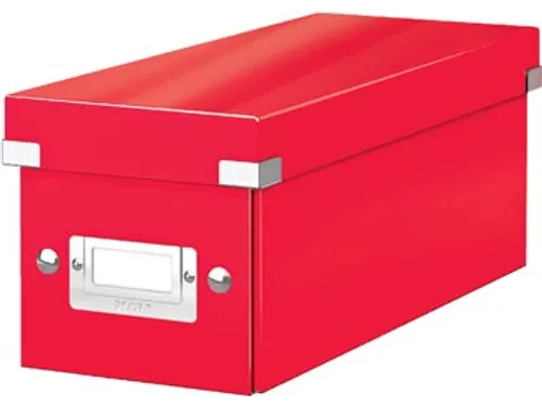 WOW opbergdoos Click & Store ft CD rood