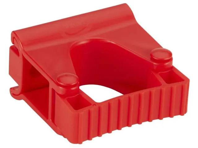 Vikan Hygiene Klem voor Hi-Flex Wandhouder Rood