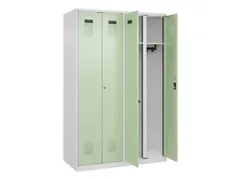 locker voor scheiding van kleding,HxBxD 1850x1200x500mm,4vak