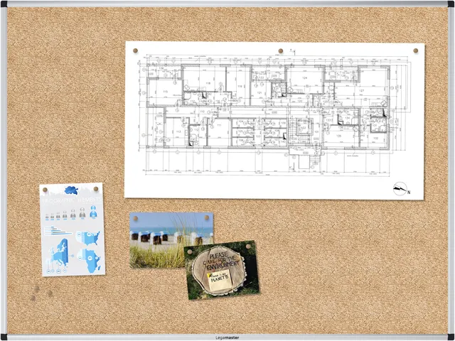 Kurkbord Legamaster UNITE 90x120cm