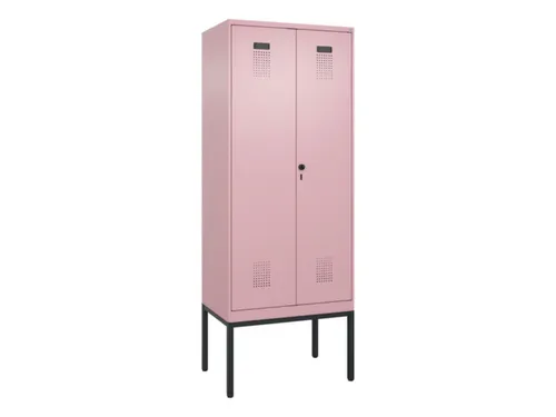 PBM-locker,HxBxD 2120x800x500mm,2vak,vak B 400mm,draaigrendel
