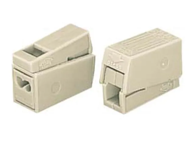 Verlichtingsconnector, 2.5mm, 2 Rigid - 1 Flexibel, 105°, White