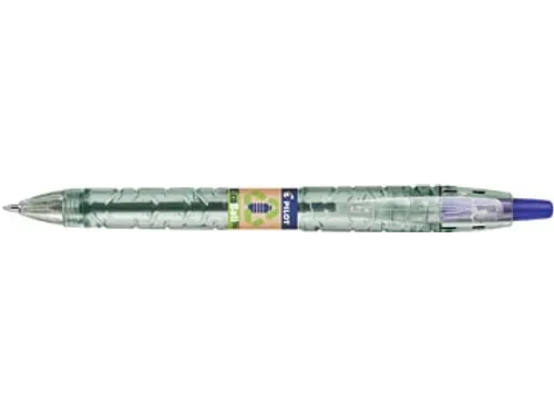 Balpen Pilot B2P Ecoball Begreen 1.6mm Extra Breed Blauw