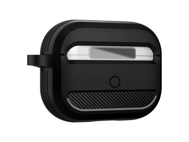 Spigen ASD00540 AirPods Pro Hoes Rugged Armor Mat Zwart