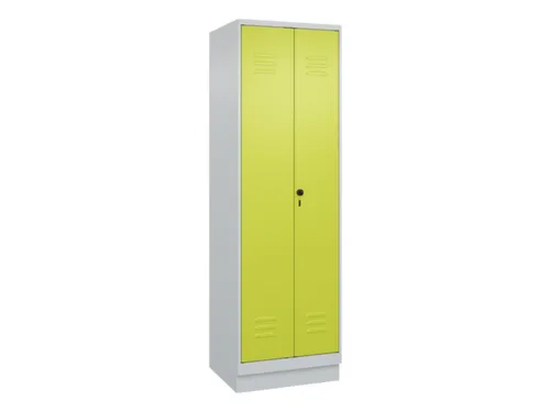 PBM-locker,HxBxD 1950x600x500mm,2vak,vak B 300mm,draaigrendel