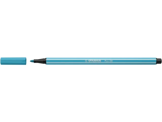 Viltstift STABILO Pen 68/57 medium azuurblauw