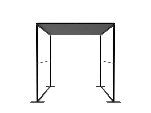 FlexFrame Modulair systeem Dak 150x200cm Zwart frame