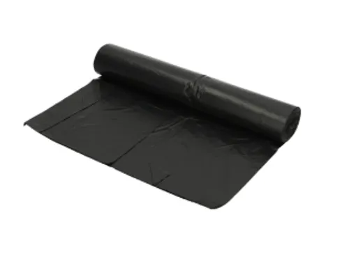 Afvalzak Hynex 60x80cm HDPE recycled T25 60L zwart rol à 25 stuks