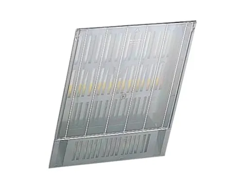 Afdekplaat 0760 Transparant Flexiboxx A4 voorste paneel