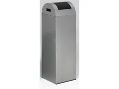 Afvalverzamelaar Zelfblussend 89 Liter 1045X320X320Mm Klemring Grijs