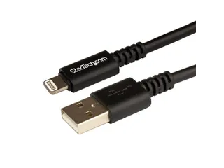 3 Meter Apple 8-polige Lightning-connector Usb-kabel Zwart - 1
