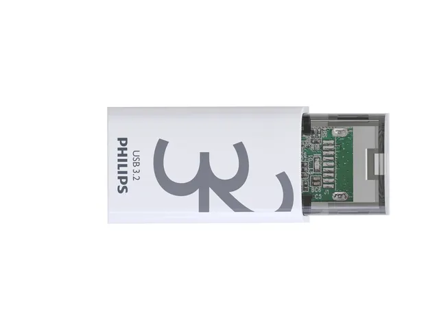 USB stick 3.2 Philips Click USB-C 32GB grijs