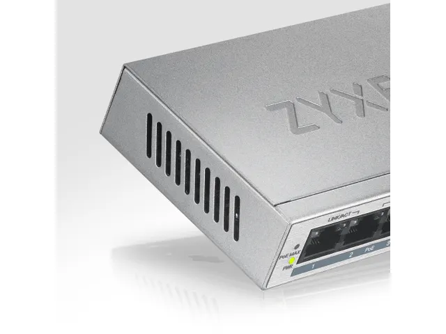 GS1005HP 5-Port GbE Unmanaged PoE Switch