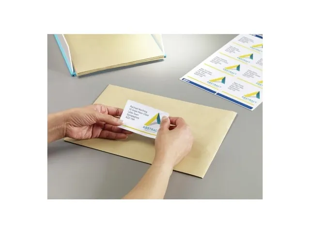 Verzendetiket Avery L7165-100 QuickPeel 99,1x67,7mm Wit 800 stuks