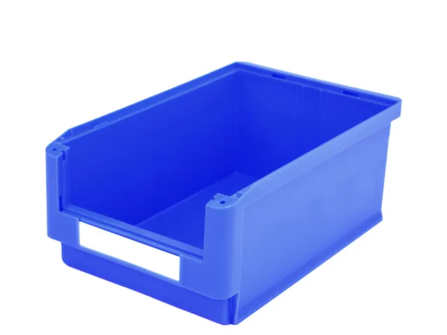 Zichtbakken Hxbxd 200x313x500/450mm Pp Blauw