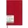 Agenda 2027 Moleskine 12M Weekly 7dag/1pagina large sc scarlet red
