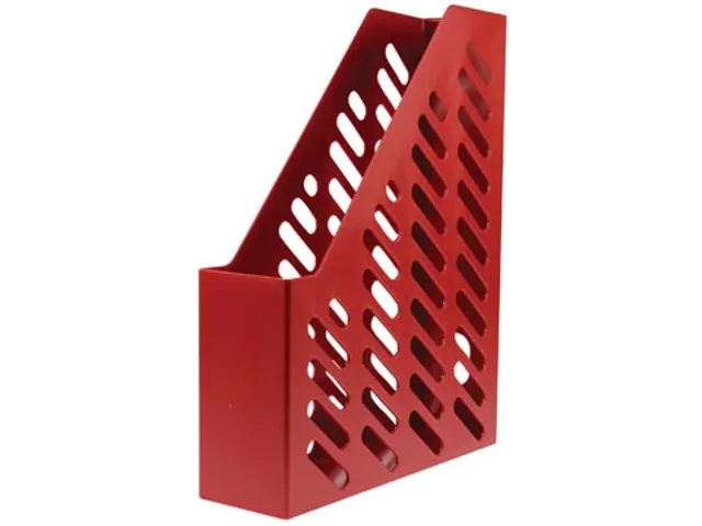Tijdschriftenhouder Rood