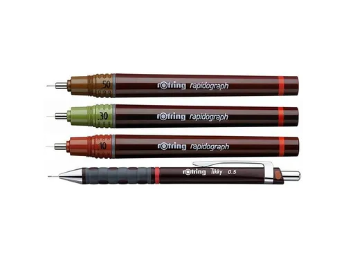 Tekenset rOtring Isograph Master 10-delig