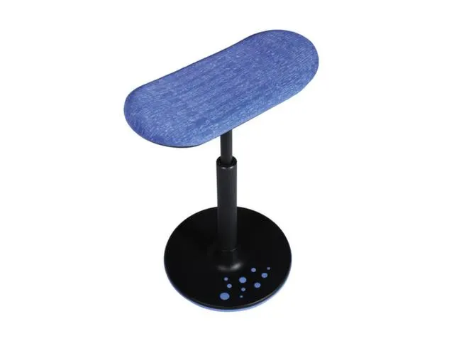 Zit-/stahulp Beweeglijk Zitmechanisme Skateboard-Zitting Blauw Stof