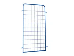 Draadgaaswand,v. etagewagen,HxL 1526x1000mm,staal,RAL5010