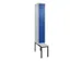 locker voor scheiding van kleding,HxBxD 2120x300x815mm,1vak